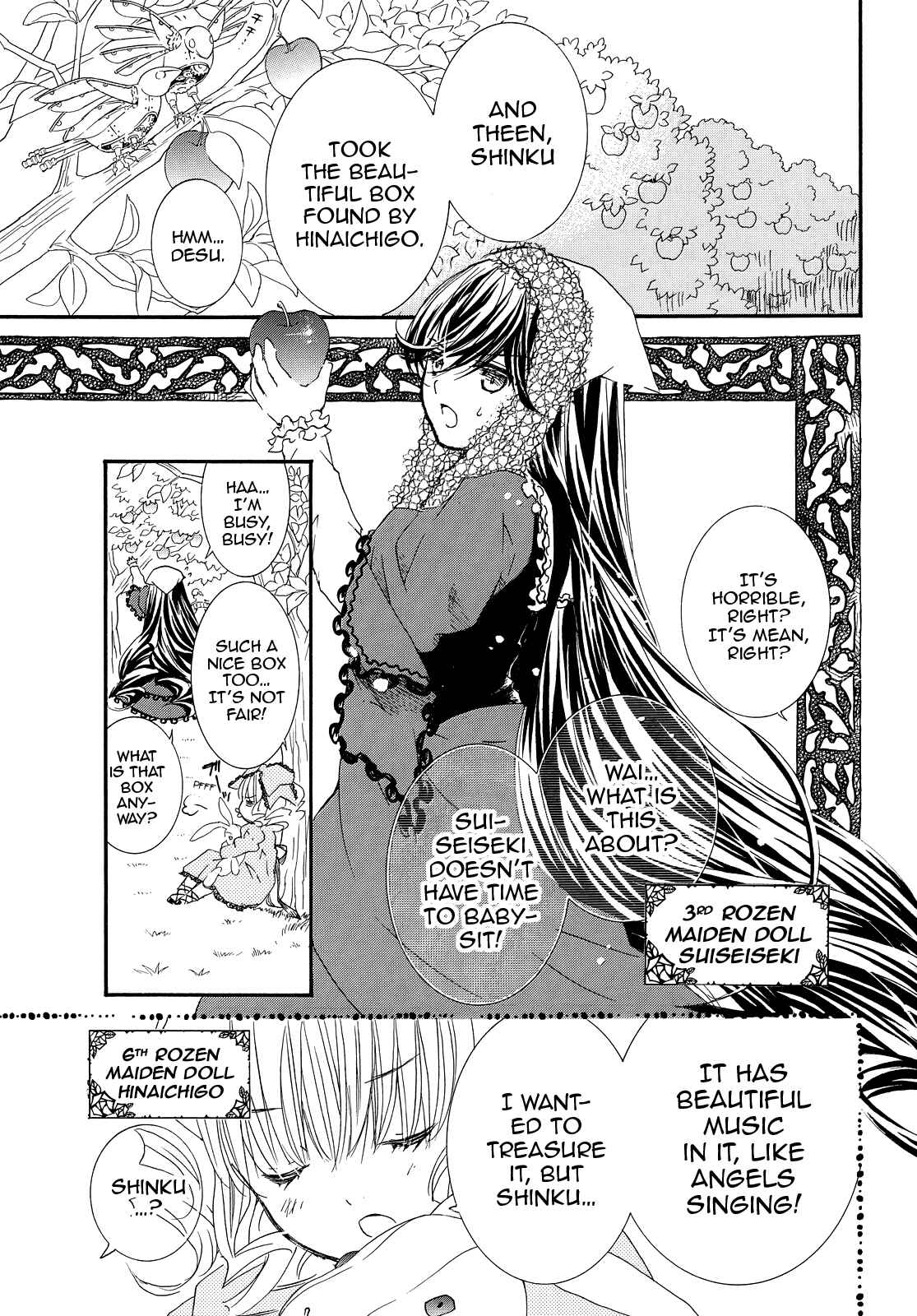 Page 6 Chapter 2 Rozen Maiden Illustrations: Bara Otome