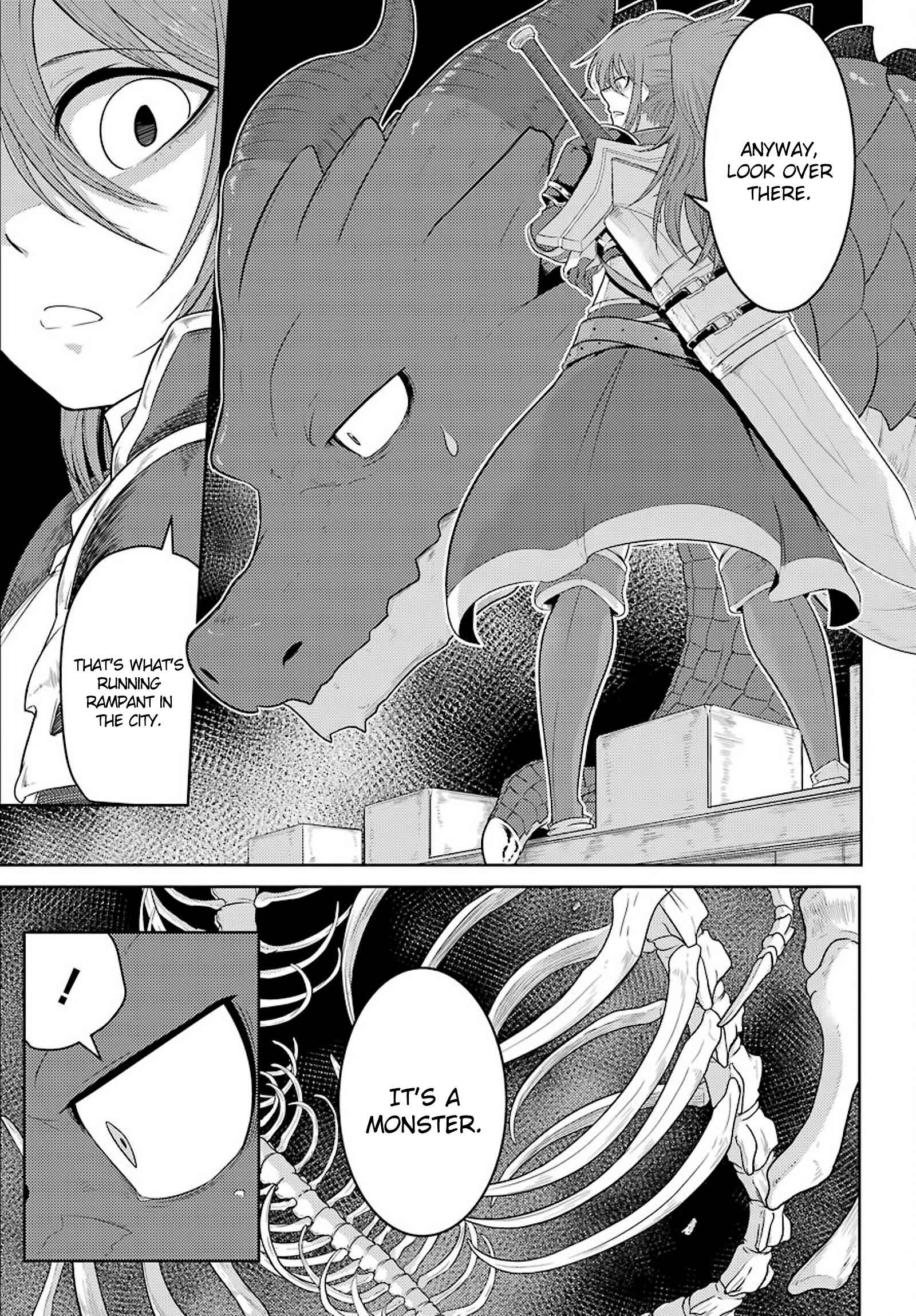 Page 10 Chapter 3 Yowai 5000-nen no Soushoku Dragon, Iware naki Jaryuu Nintei: Yada Kono Ikenie, Hito no Hanashi wo Kiite Kurenai