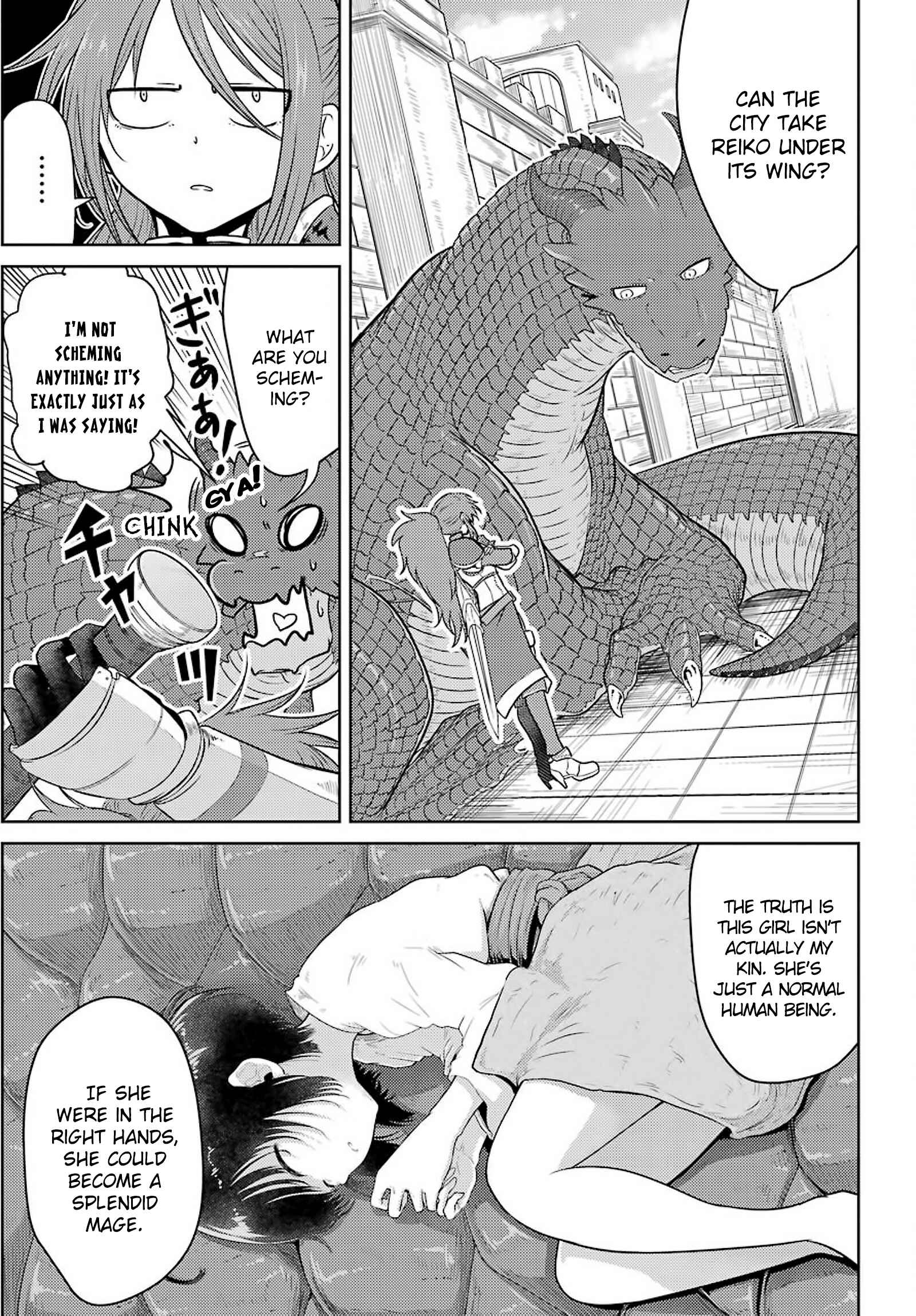 Page 26 Chapter 3 Yowai 5000-nen no Soushoku Dragon, Iware naki Jaryuu Nintei: Yada Kono Ikenie, Hito no Hanashi wo Kiite Kurenai