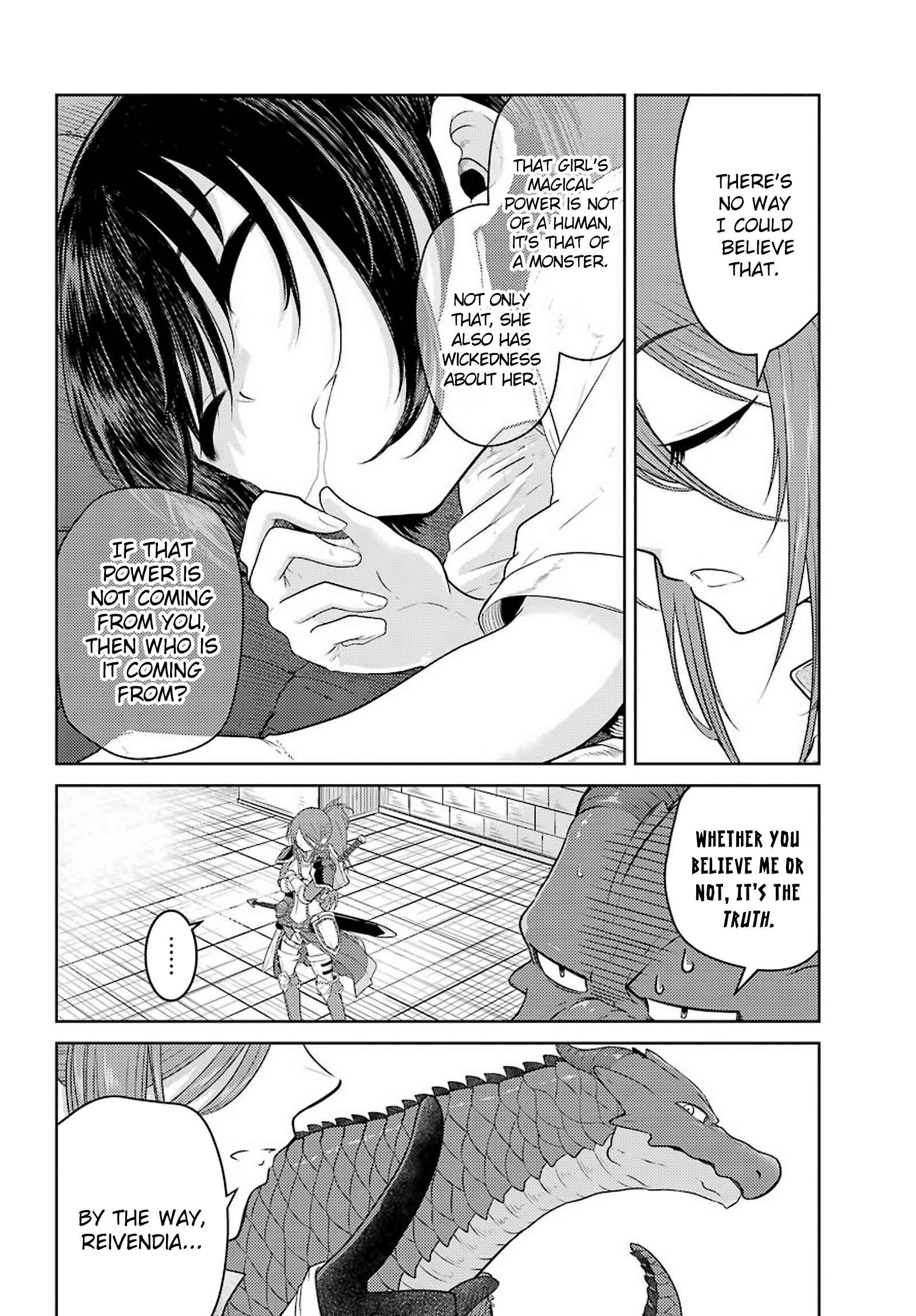 Page 27 Chapter 3 Yowai 5000-nen no Soushoku Dragon, Iware naki Jaryuu Nintei: Yada Kono Ikenie, Hito no Hanashi wo Kiite Kurenai