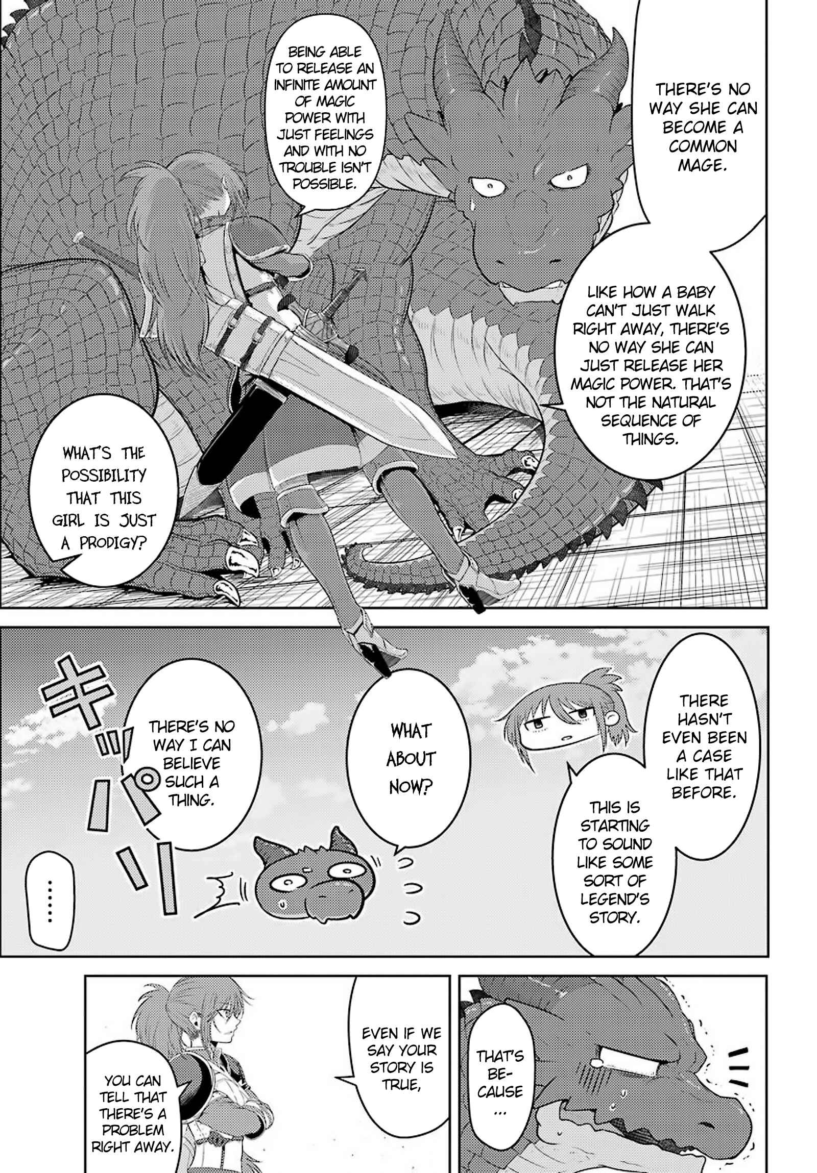 Page 30 Chapter 3 Yowai 5000-nen no Soushoku Dragon, Iware naki Jaryuu Nintei: Yada Kono Ikenie, Hito no Hanashi wo Kiite Kurenai