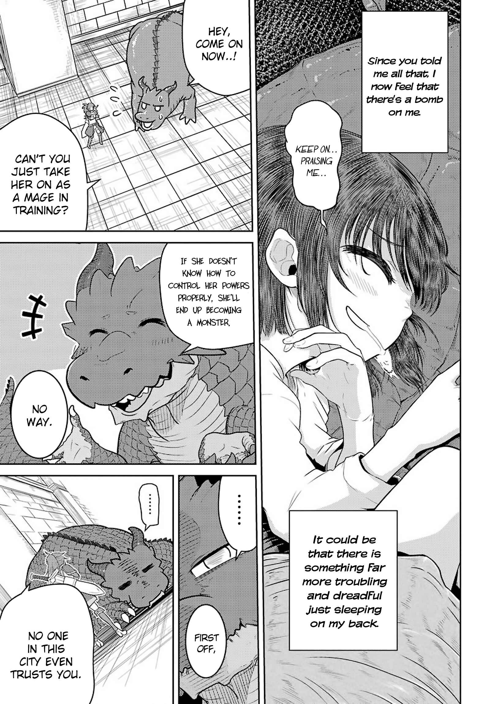 Page 32 Chapter 3 Yowai 5000-nen no Soushoku Dragon, Iware naki Jaryuu Nintei: Yada Kono Ikenie, Hito no Hanashi wo Kiite Kurenai