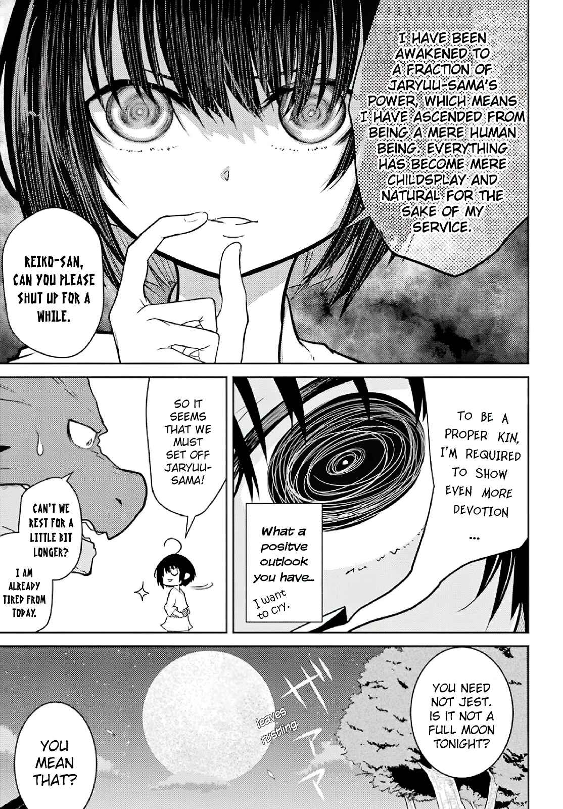 Page 7 Chapter 2 Yowai 5000-nen no Soushoku Dragon, Iware naki Jaryuu Nintei: Yada Kono Ikenie, Hito no Hanashi wo Kiite Kurenai