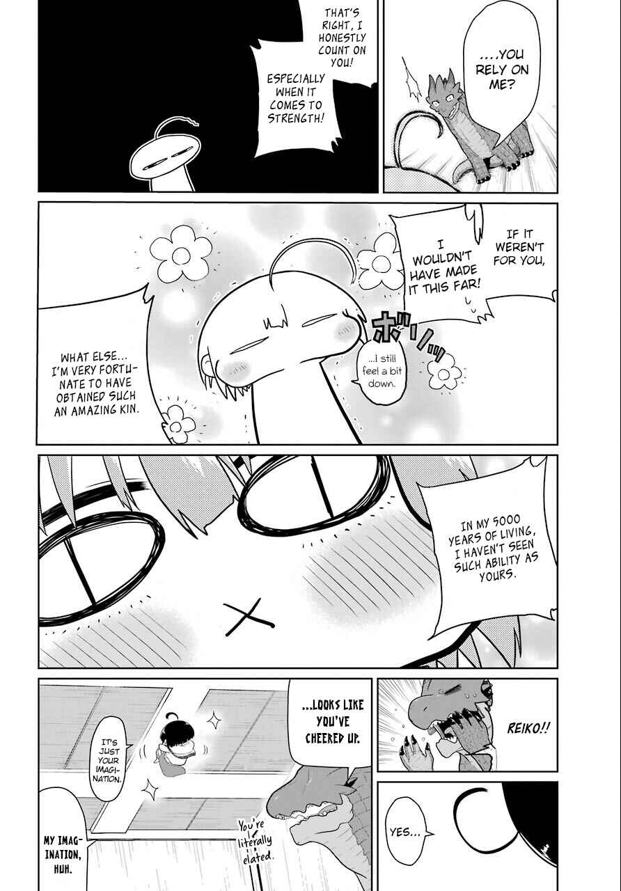 Page 9 Chapter 8 Yowai 5000-nen no Soushoku Dragon, Iware naki Jaryuu Nintei: Yada Kono Ikenie, Hito no Hanashi wo Kiite Kurenai