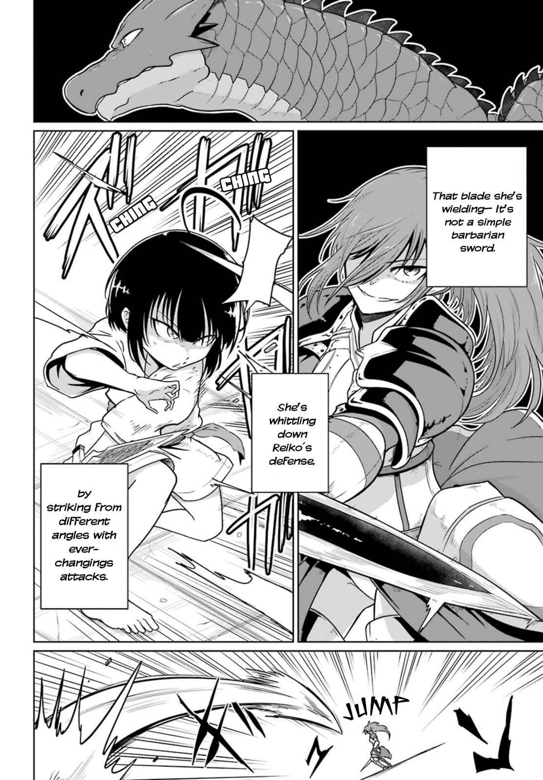 Page 14 Chapter 4 Yowai 5000-nen no Soushoku Dragon, Iware naki Jaryuu Nintei: Yada Kono Ikenie, Hito no Hanashi wo Kiite Kurenai