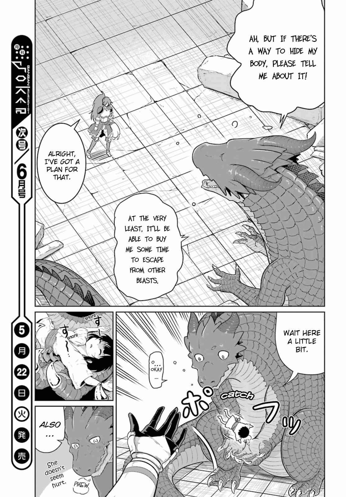 Page 35 Chapter 4 Yowai 5000-nen no Soushoku Dragon, Iware naki Jaryuu Nintei: Yada Kono Ikenie, Hito no Hanashi wo Kiite Kurenai