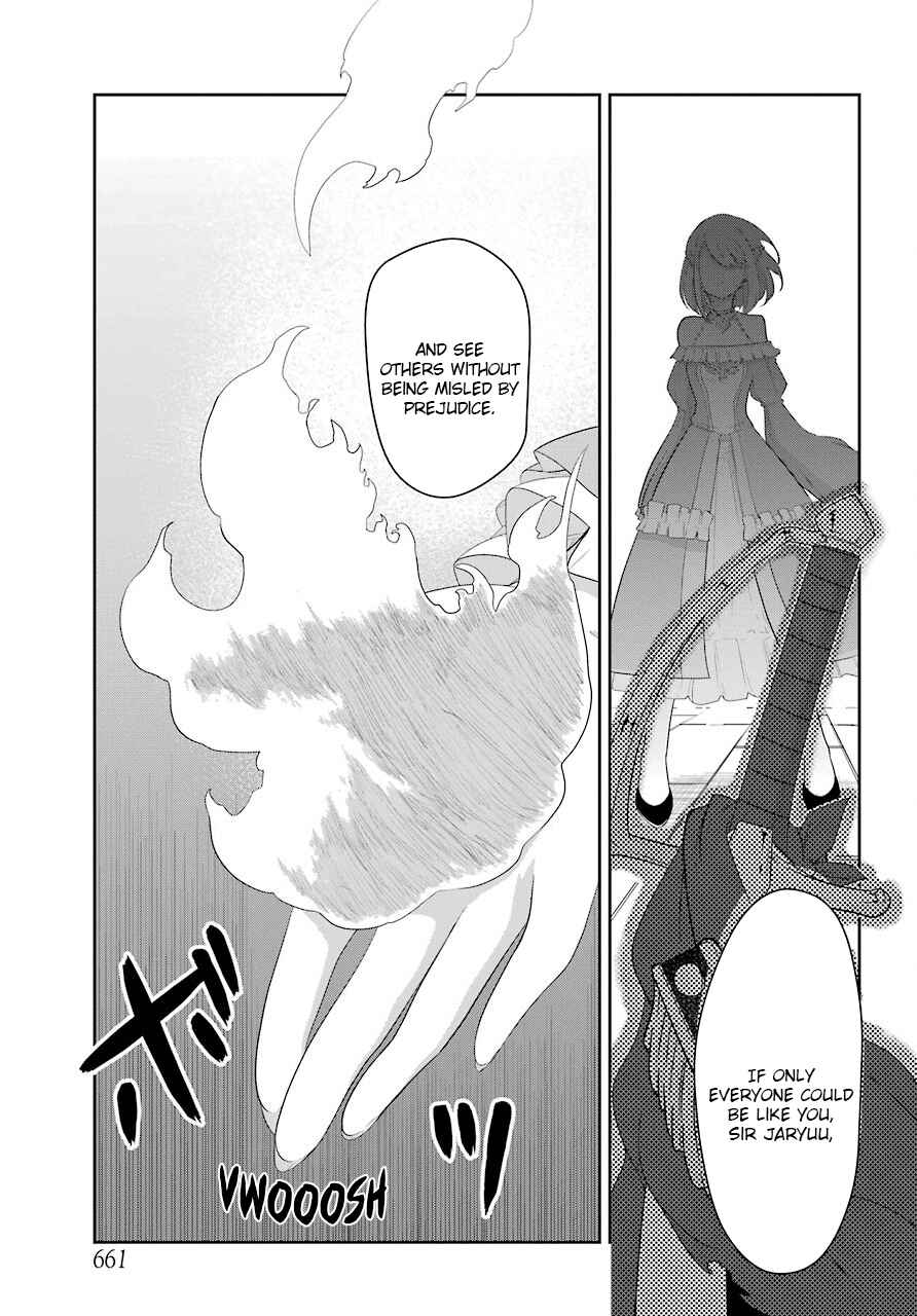 Page 33 Chapter 18 Yowai 5000-nen no Soushoku Dragon, Iware naki Jaryuu Nintei: Yada Kono Ikenie, Hito no Hanashi wo Kiite Kurenai