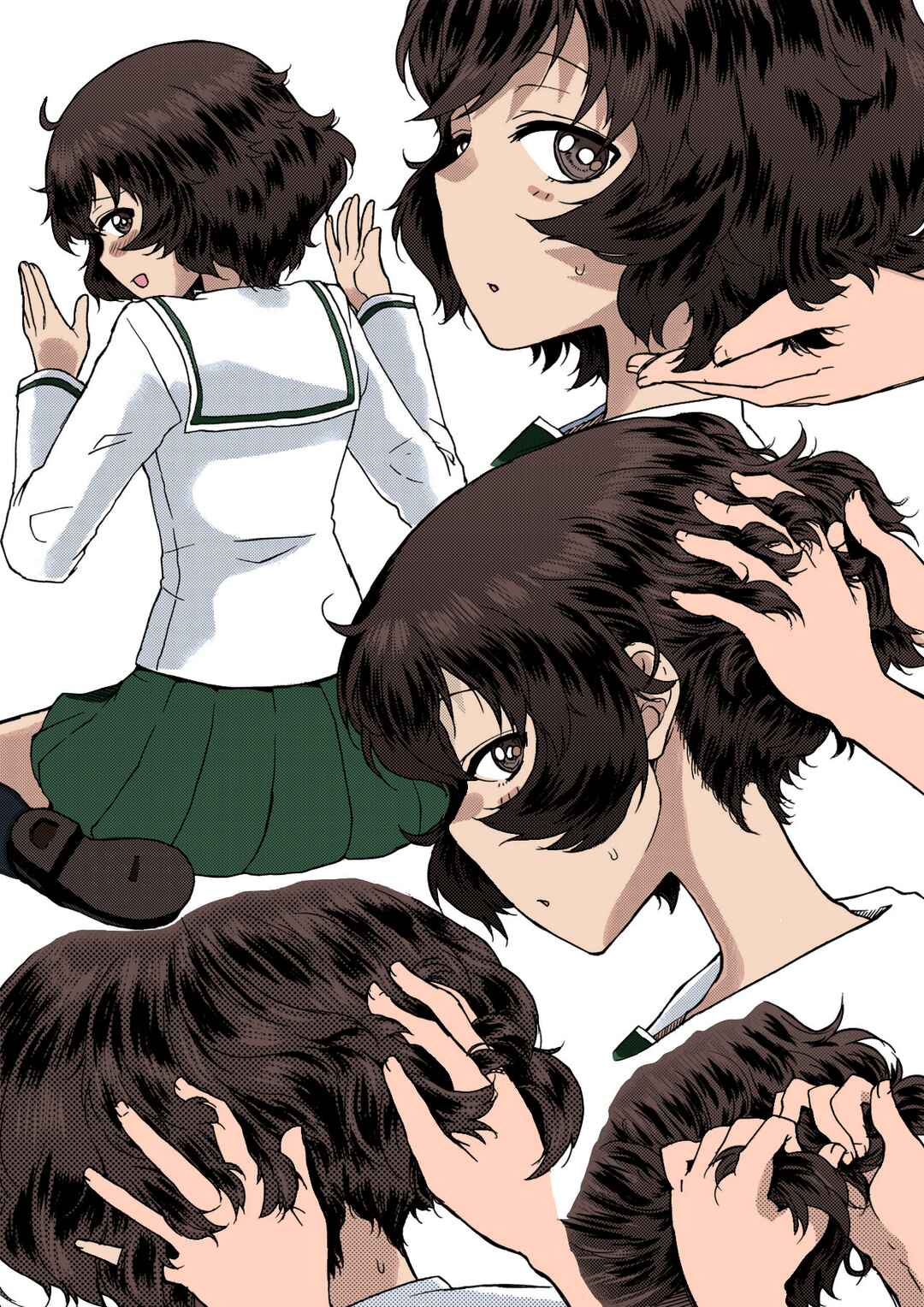 Page 10 Chapter Unknown_d402 GIRLS und PANZER - Yukari no Atama wo Washawasha Suru Hon 4 (1+2) (Doujinshi) (Fan Colored)