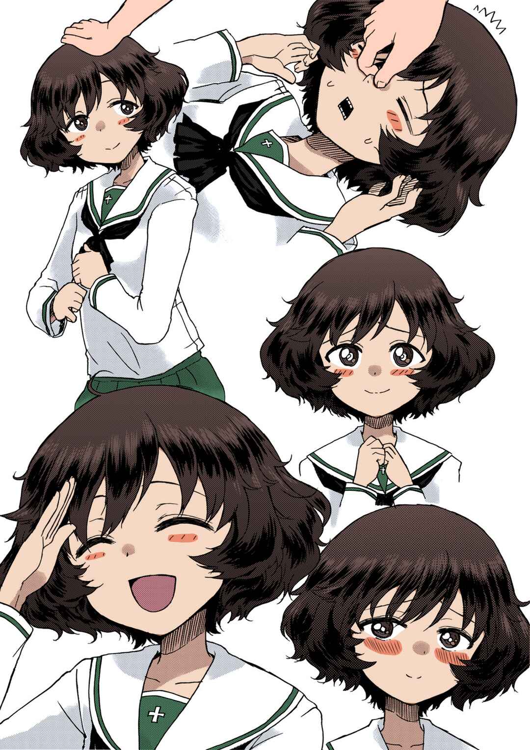 Page 12 Chapter Unknown_d402 GIRLS und PANZER - Yukari no Atama wo Washawasha Suru Hon 4 (1+2) (Doujinshi) (Fan Colored)