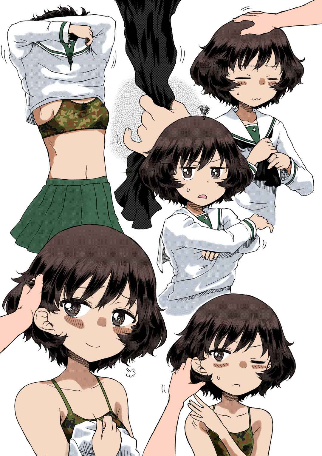Page 14 Chapter Unknown_d402 GIRLS und PANZER - Yukari no Atama wo Washawasha Suru Hon 4 (1+2) (Doujinshi) (Fan Colored)