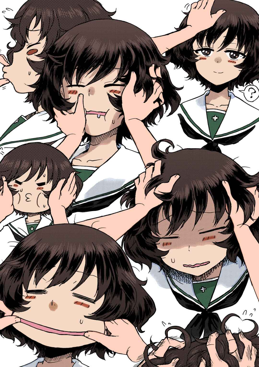 Page 7 Chapter Unknown_d402 GIRLS und PANZER - Yukari no Atama wo Washawasha Suru Hon 4 (1+2) (Doujinshi) (Fan Colored)