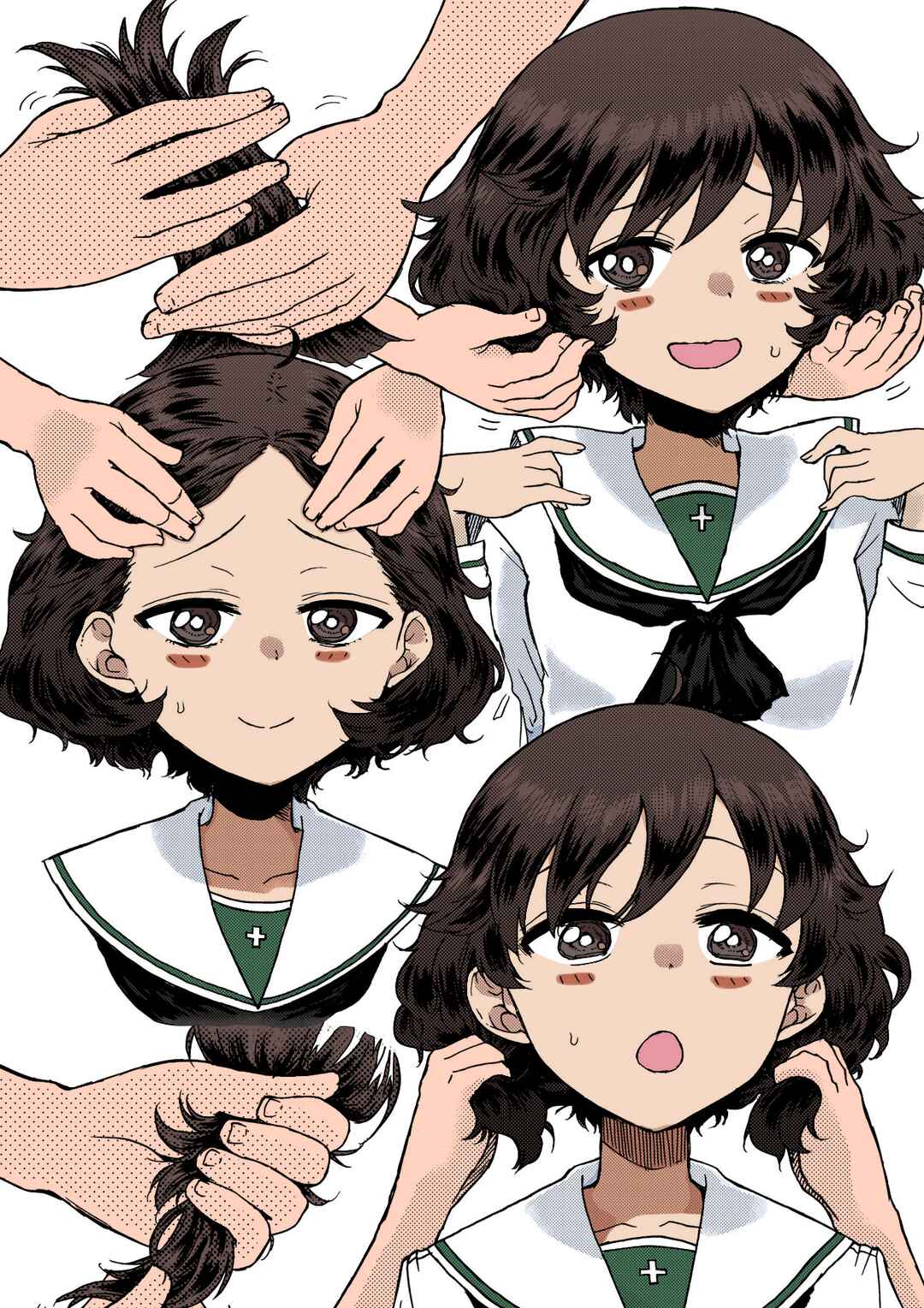 Page 9 Chapter Unknown_d402 GIRLS und PANZER - Yukari no Atama wo Washawasha Suru Hon 4 (1+2) (Doujinshi) (Fan Colored)