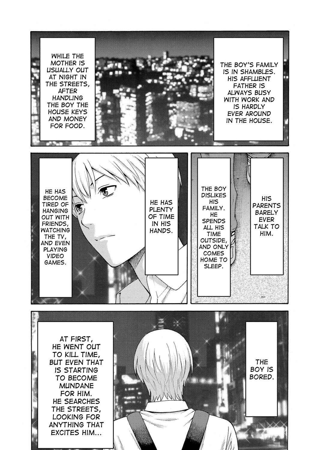 Page 2 Chapter 1 Mitsu ni Muragaru Mushi