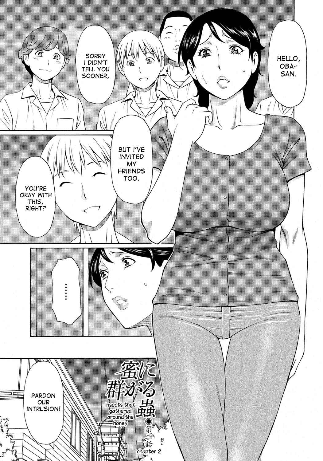 Page 1 Chapter 2 Mitsu ni Muragaru Mushi
