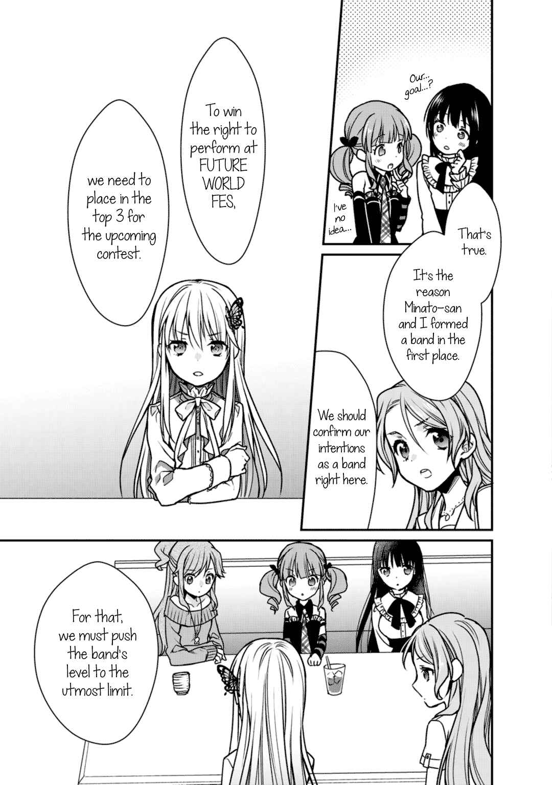 Page 23 Chapter 5 BanG Dream! Girls Band Party! Roselia Stage