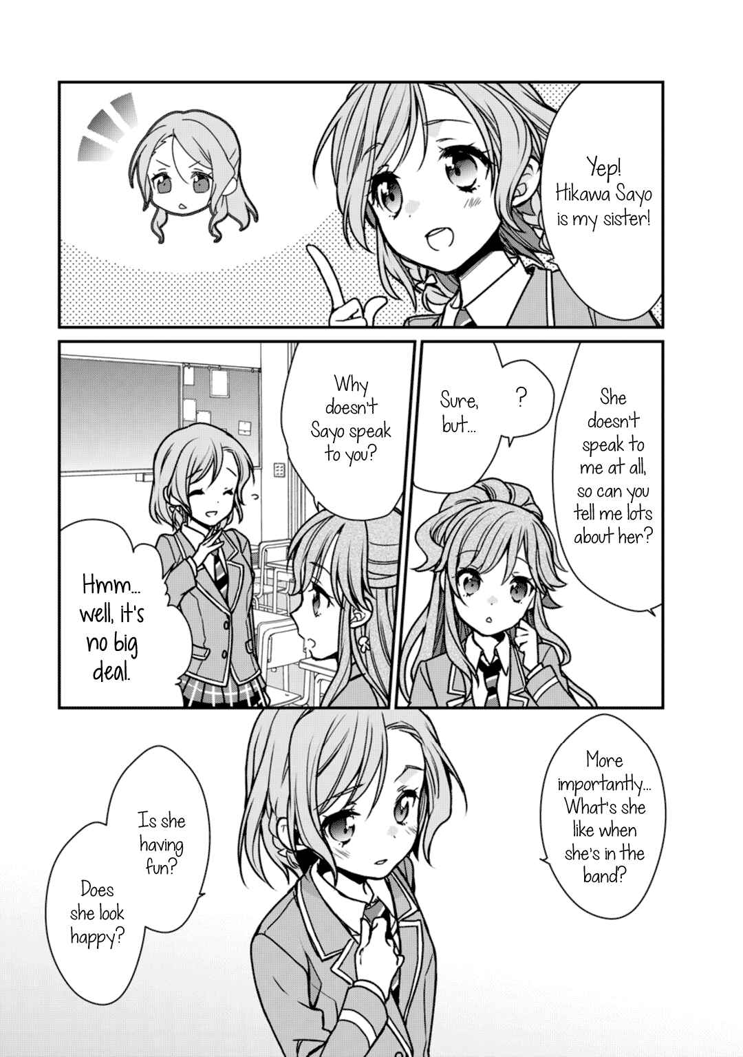 Page 3 Chapter 5 BanG Dream! Girls Band Party! Roselia Stage
