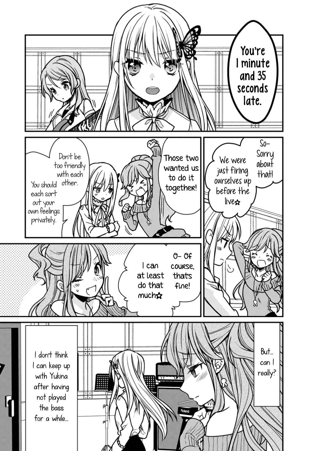 Page 9 Chapter 5 BanG Dream! Girls Band Party! Roselia Stage