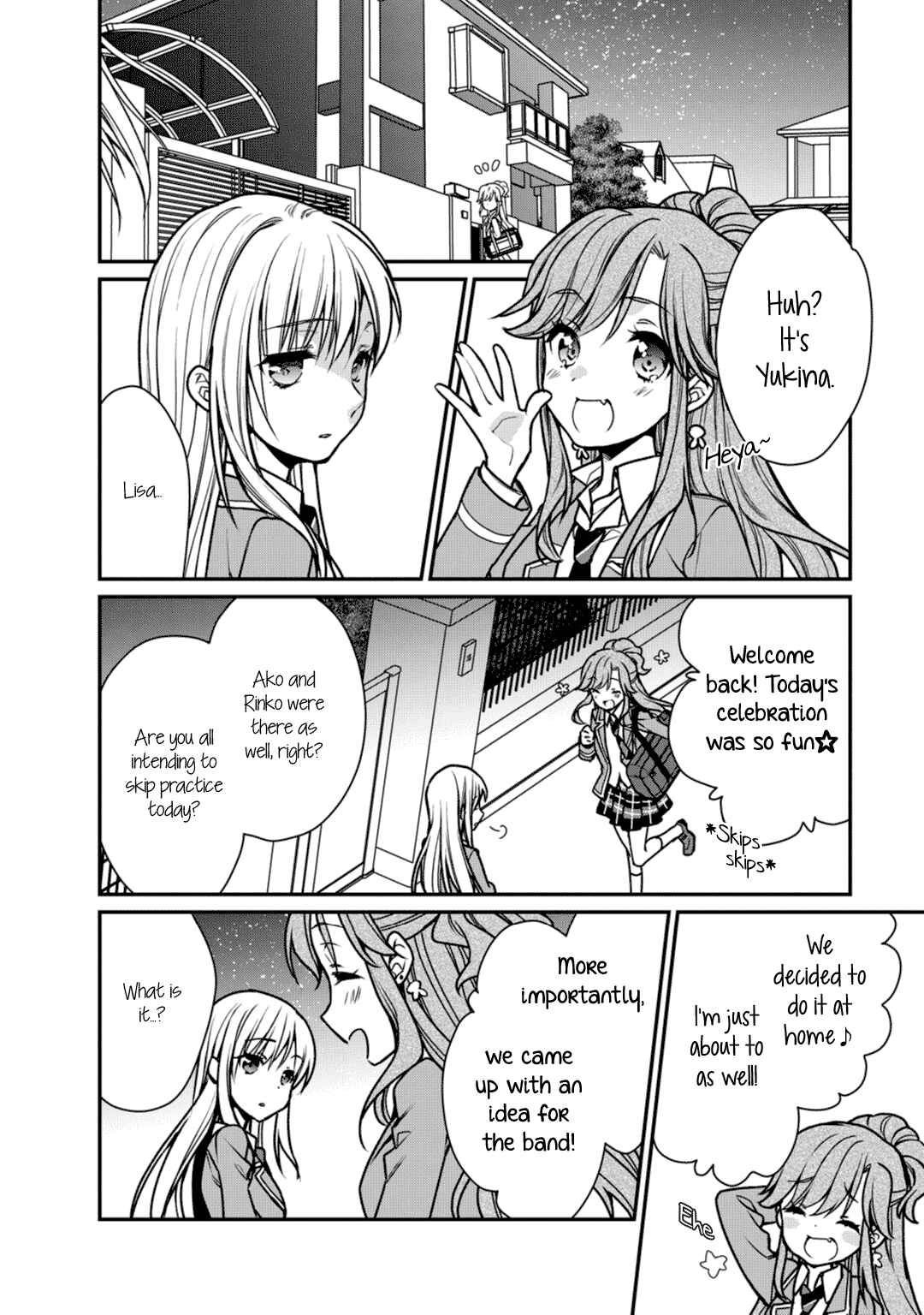 Page 6 Chapter 7 BanG Dream! Girls Band Party! Roselia Stage