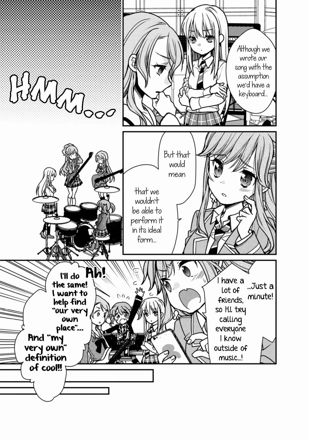 Page 3 Chapter 4 BanG Dream! Girls Band Party! Roselia Stage