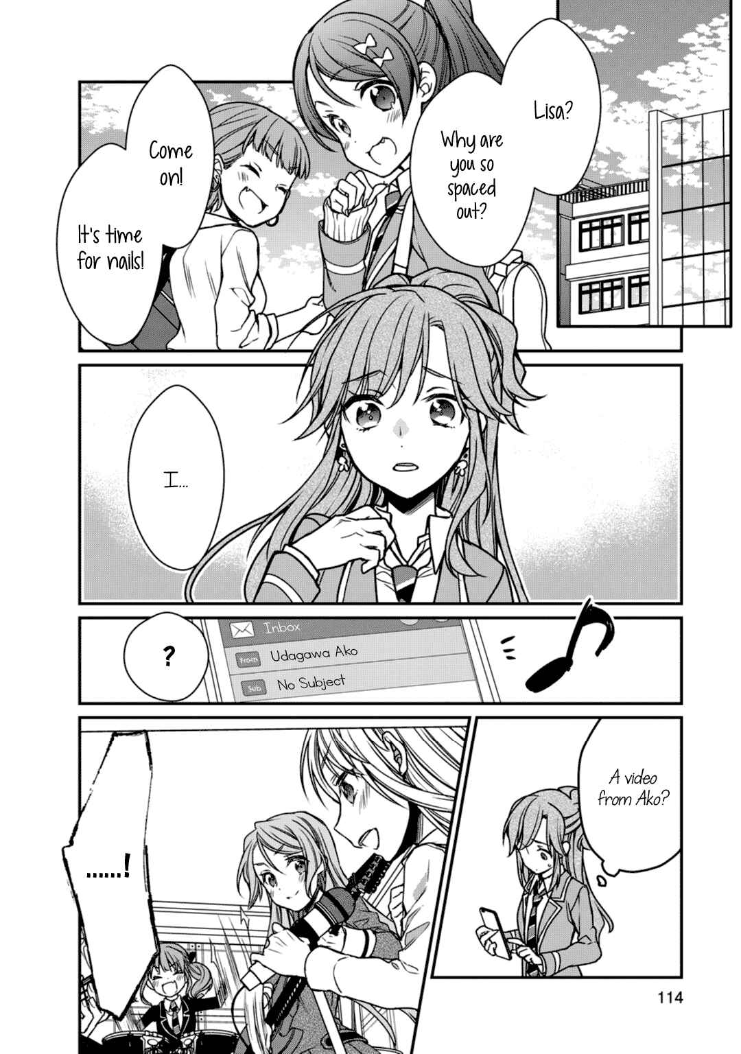 Page 12 Chapter 9 BanG Dream! Girls Band Party! Roselia Stage