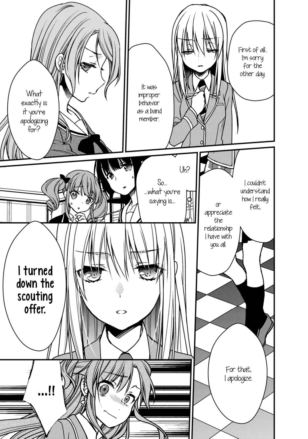 Page 15 Chapter 9 BanG Dream! Girls Band Party! Roselia Stage