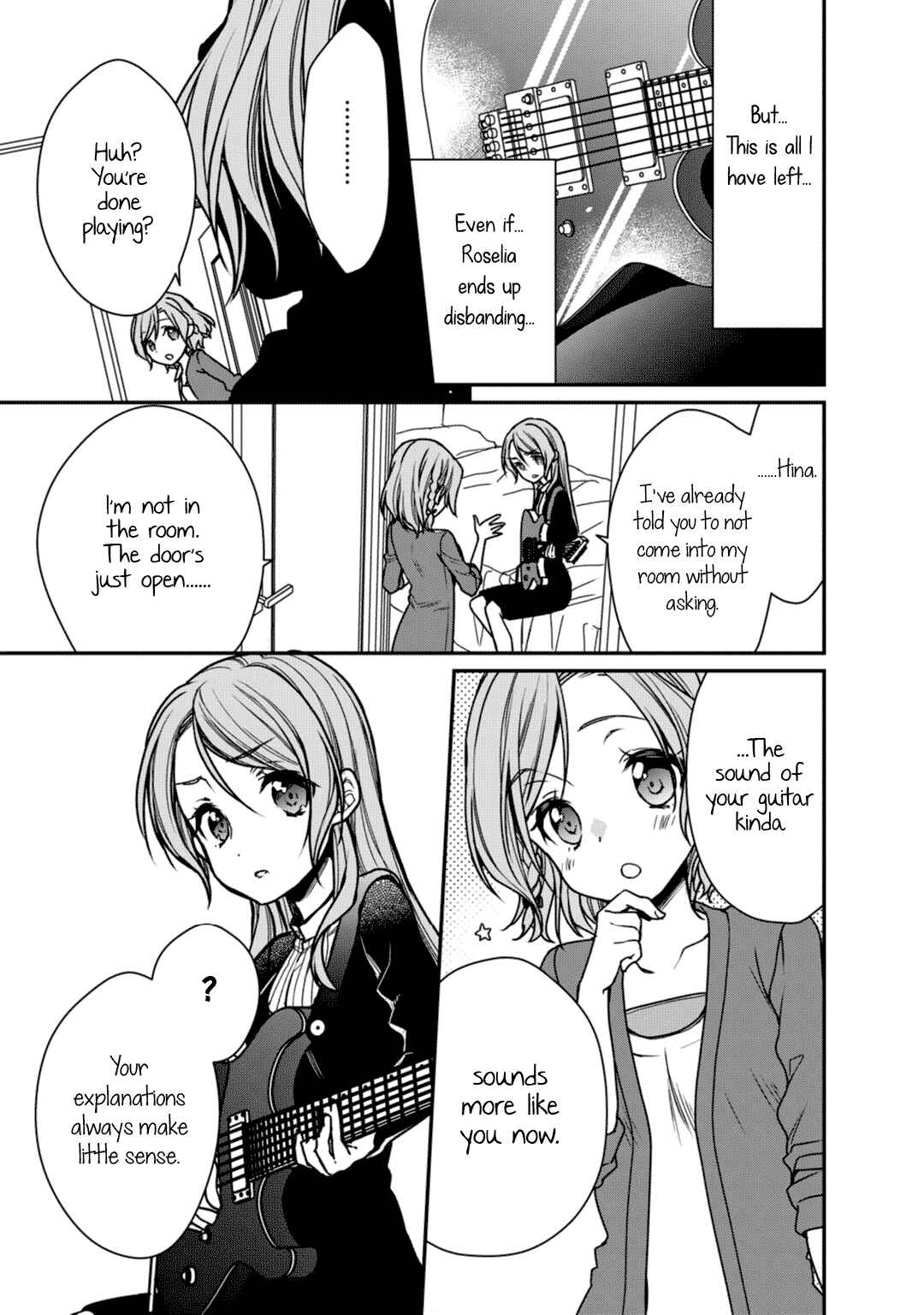 Page 9 Chapter 9 BanG Dream! Girls Band Party! Roselia Stage