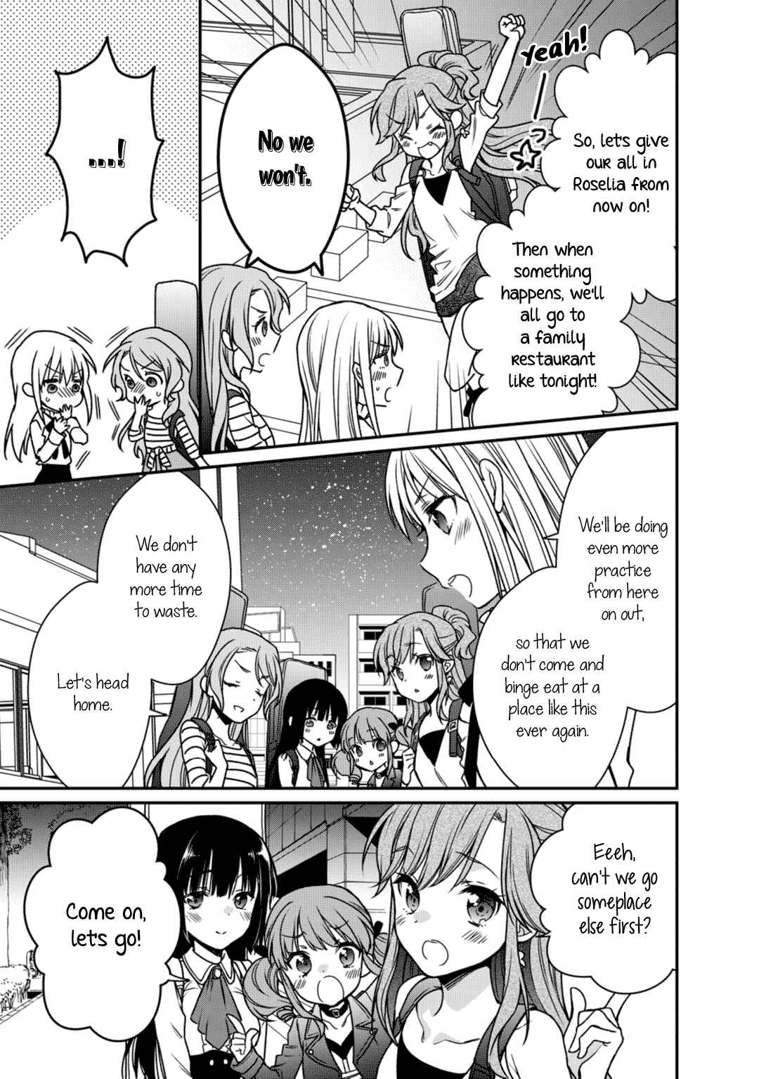 Page 26 Chapter 11 BanG Dream! Girls Band Party! Roselia Stage