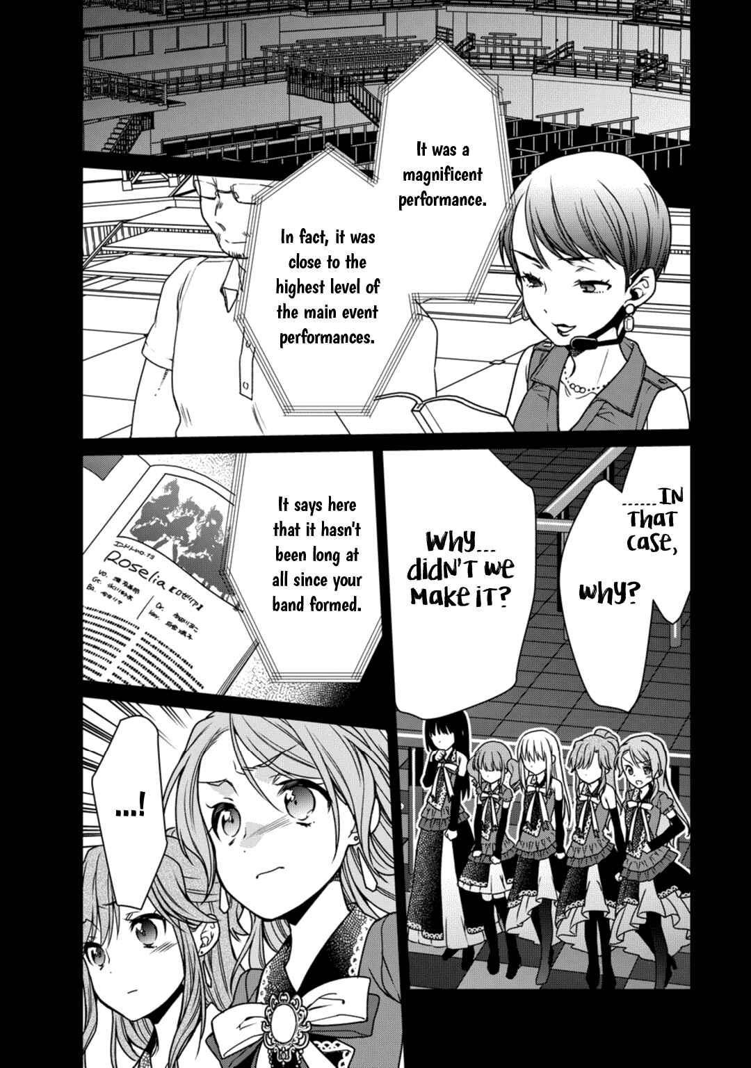 Page 8 Chapter 11 BanG Dream! Girls Band Party! Roselia Stage