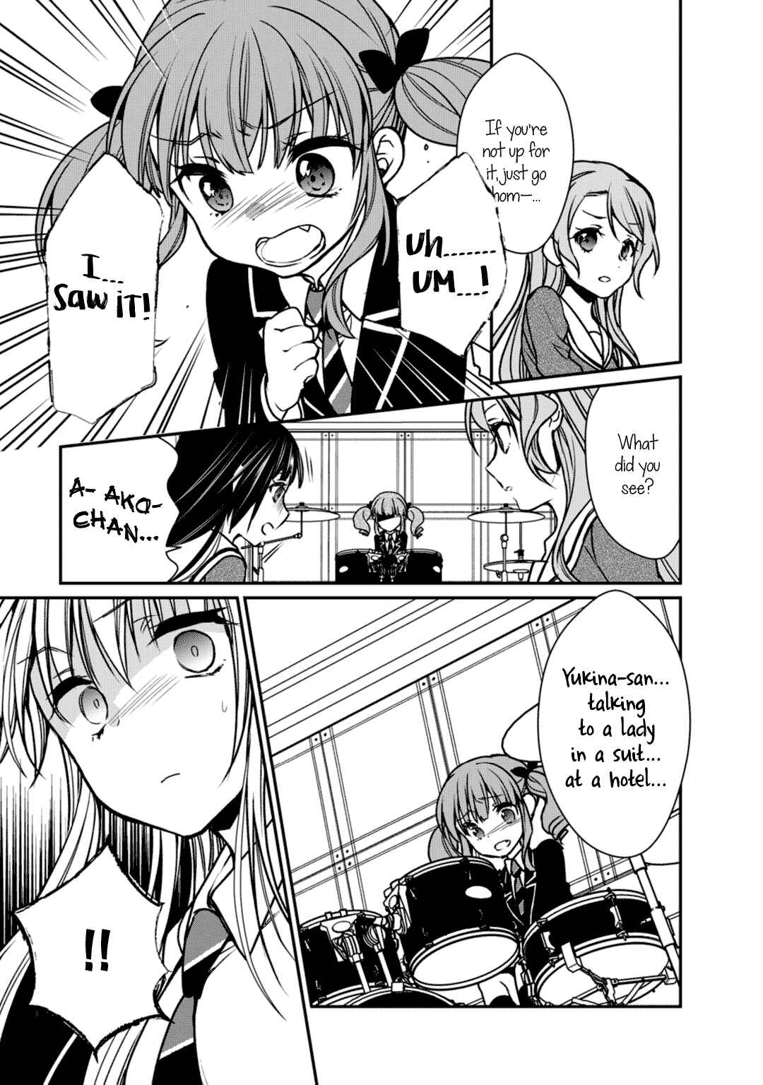 Page 3 Chapter 8 BanG Dream! Girls Band Party! Roselia Stage