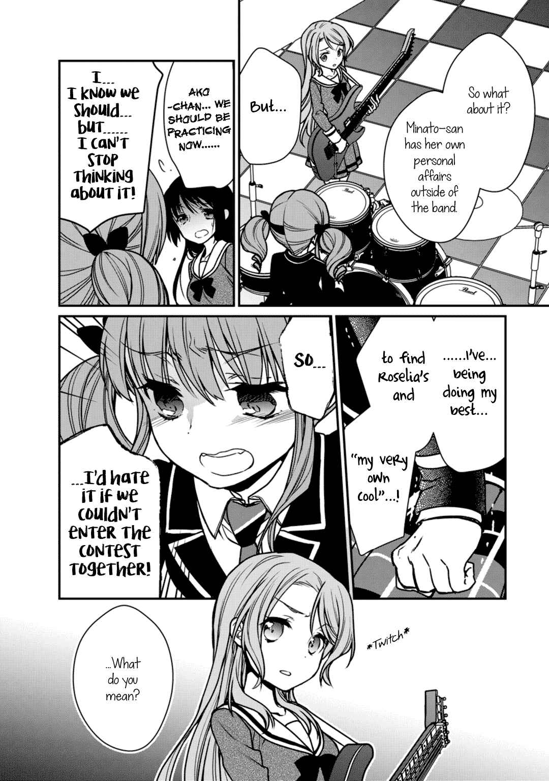 Page 4 Chapter 8 BanG Dream! Girls Band Party! Roselia Stage