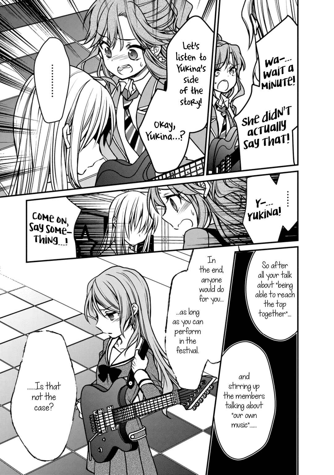 Page 7 Chapter 8 BanG Dream! Girls Band Party! Roselia Stage