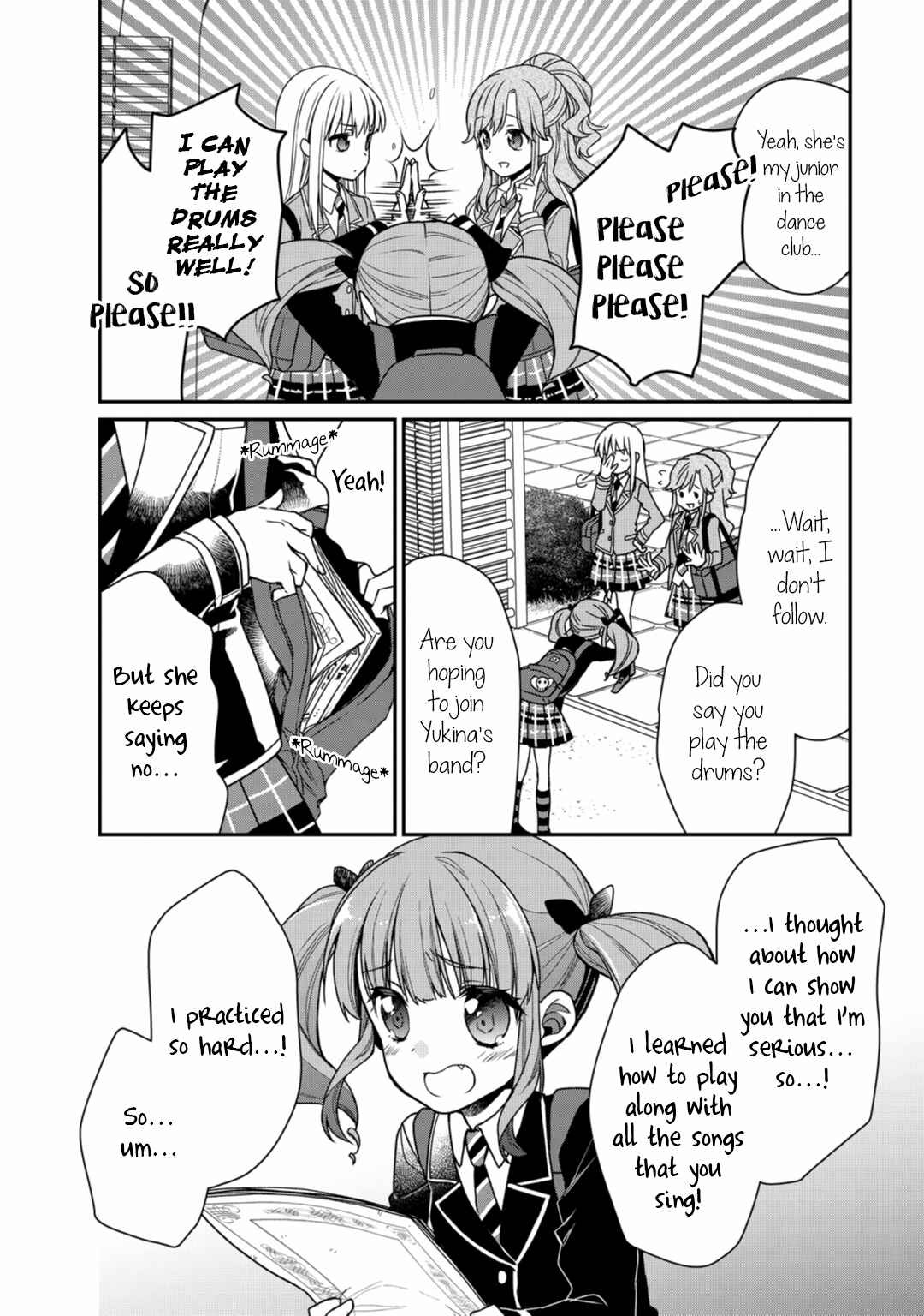 Page 14 Chapter 2 BanG Dream! Girls Band Party! Roselia Stage