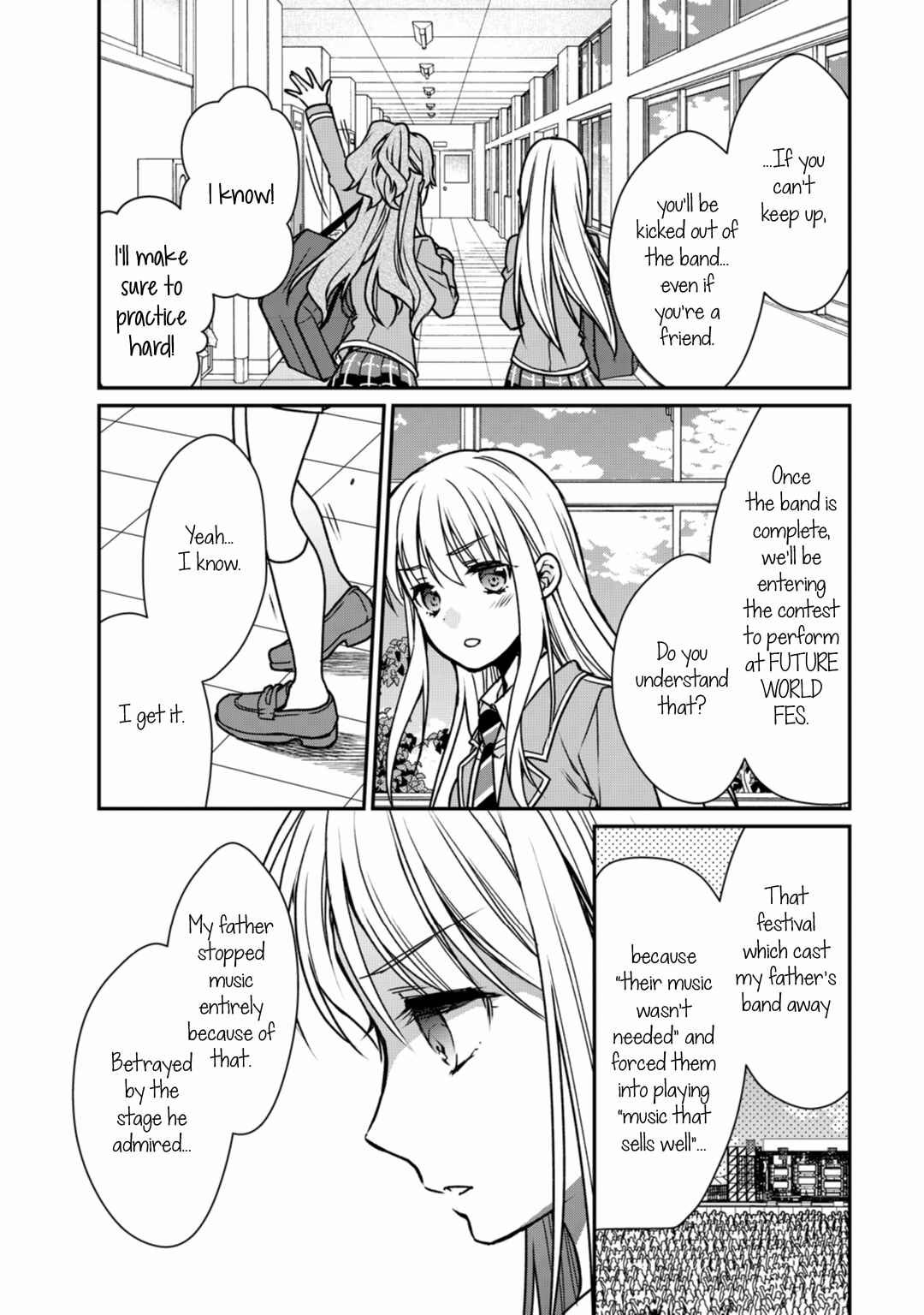 Page 8 Chapter 3 BanG Dream! Girls Band Party! Roselia Stage