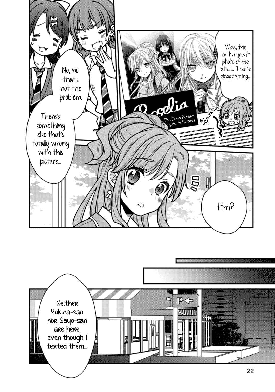 Page 23 Chapter 6 BanG Dream! Girls Band Party! Roselia Stage