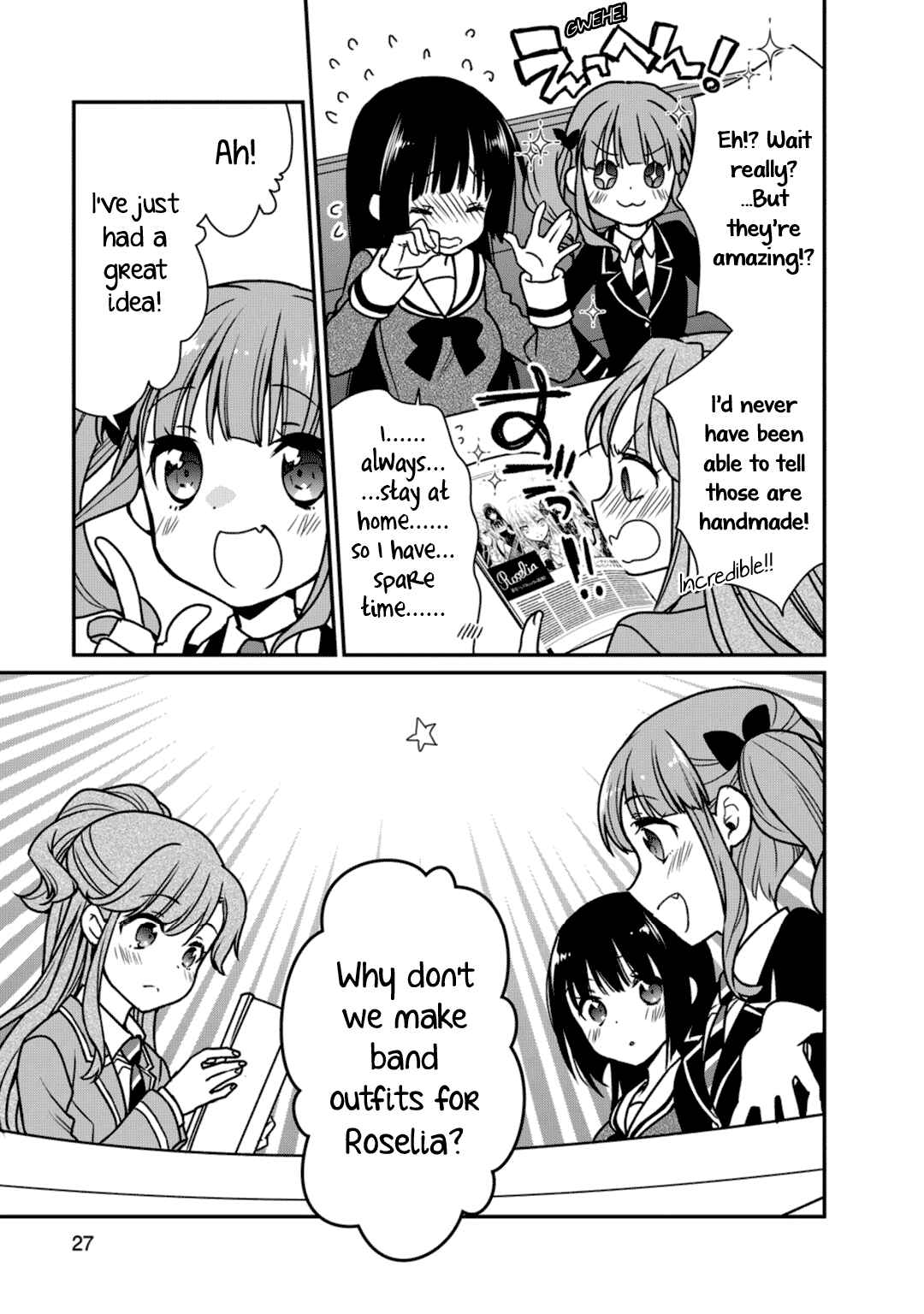 Page 28 Chapter 6 BanG Dream! Girls Band Party! Roselia Stage
