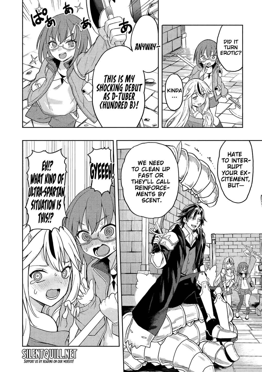 Page 25 Chapter 3 Gal to Dungeon to Shuukai Okure no Tansaku Eiyuutan ~Moto Legend Ima wa Wakeari tei Rank Tansakushana Ore ga, S-Kyuu Gal ni Natsukare Makutte Ikusei wo Makase Sareta~