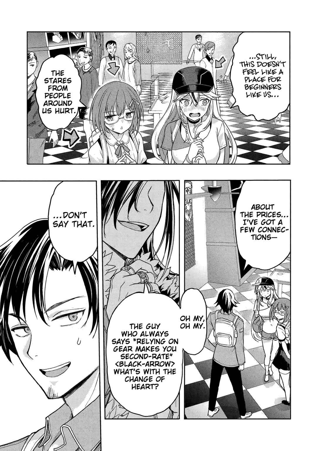 Page 14 Chapter 4 Gal to Dungeon to Shuukai Okure no Tansaku Eiyuutan ~Moto Legend Ima wa Wakeari tei Rank Tansakushana Ore ga, S-Kyuu Gal ni Natsukare Makutte Ikusei wo Makase Sareta~