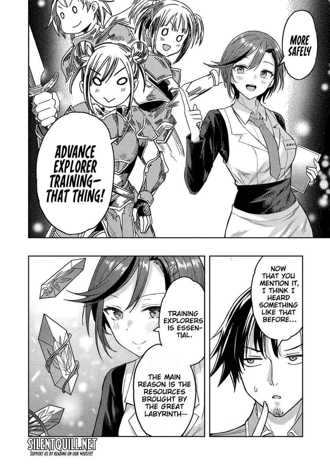 Page 5 Chapter 4 Gal to Dungeon to Shuukai Okure no Tansaku Eiyuutan ~Moto Legend Ima wa Wakeari tei Rank Tansakushana Ore ga, S-Kyuu Gal ni Natsukare Makutte Ikusei wo Makase Sareta~