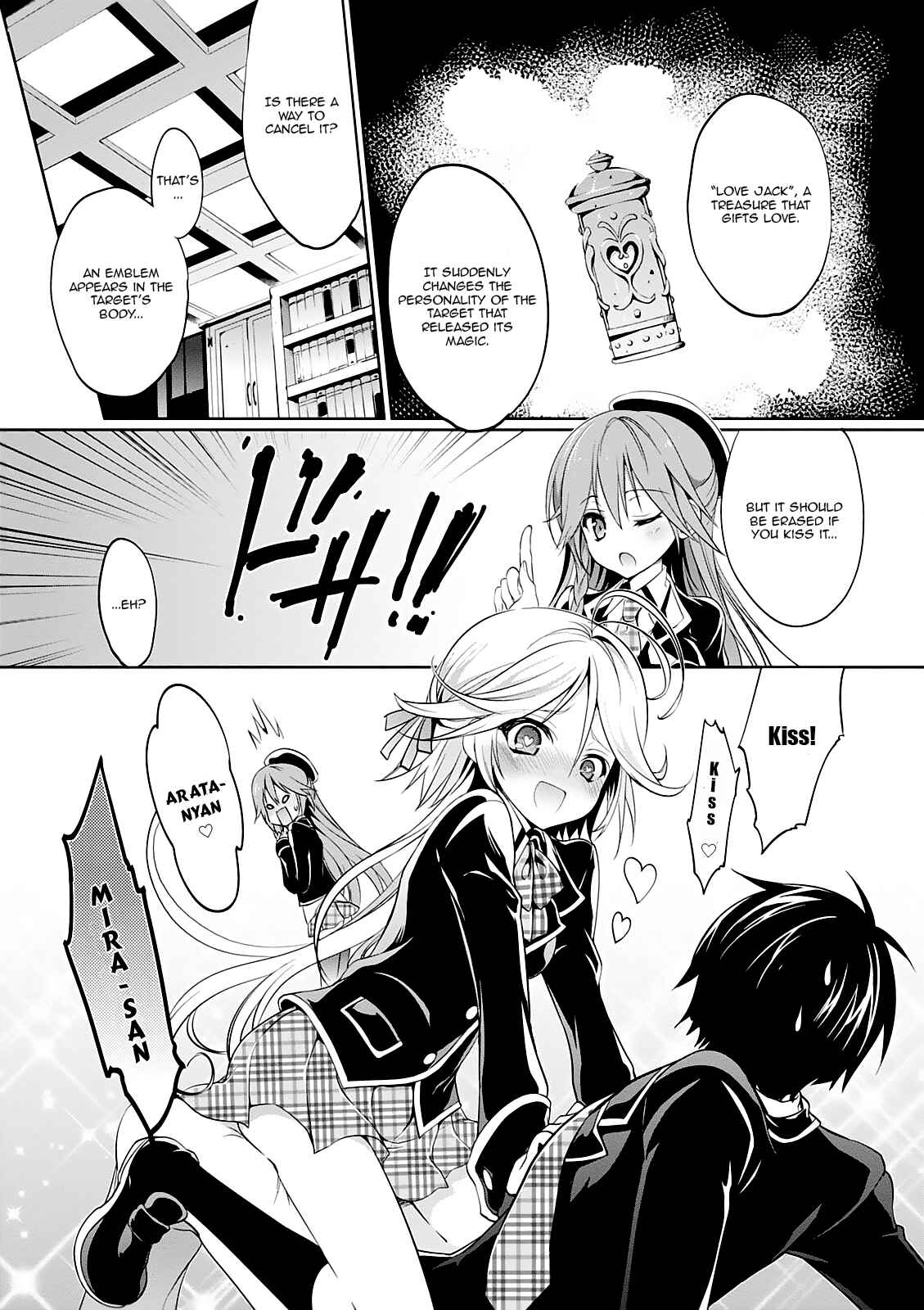 Page 8 Chapter 6 Trinity Seven - 7-nin no Mahoutsukai Comic Anthology