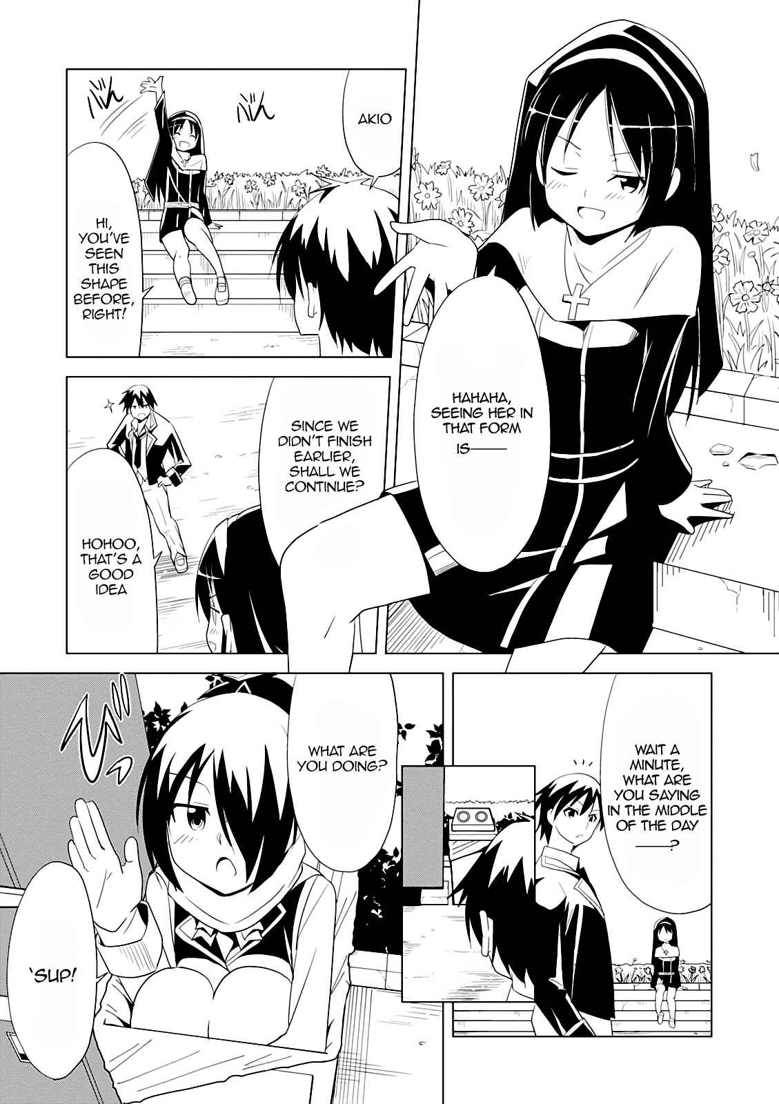 Page 6 Chapter 12 Trinity Seven - 7-nin no Mahoutsukai Comic Anthology