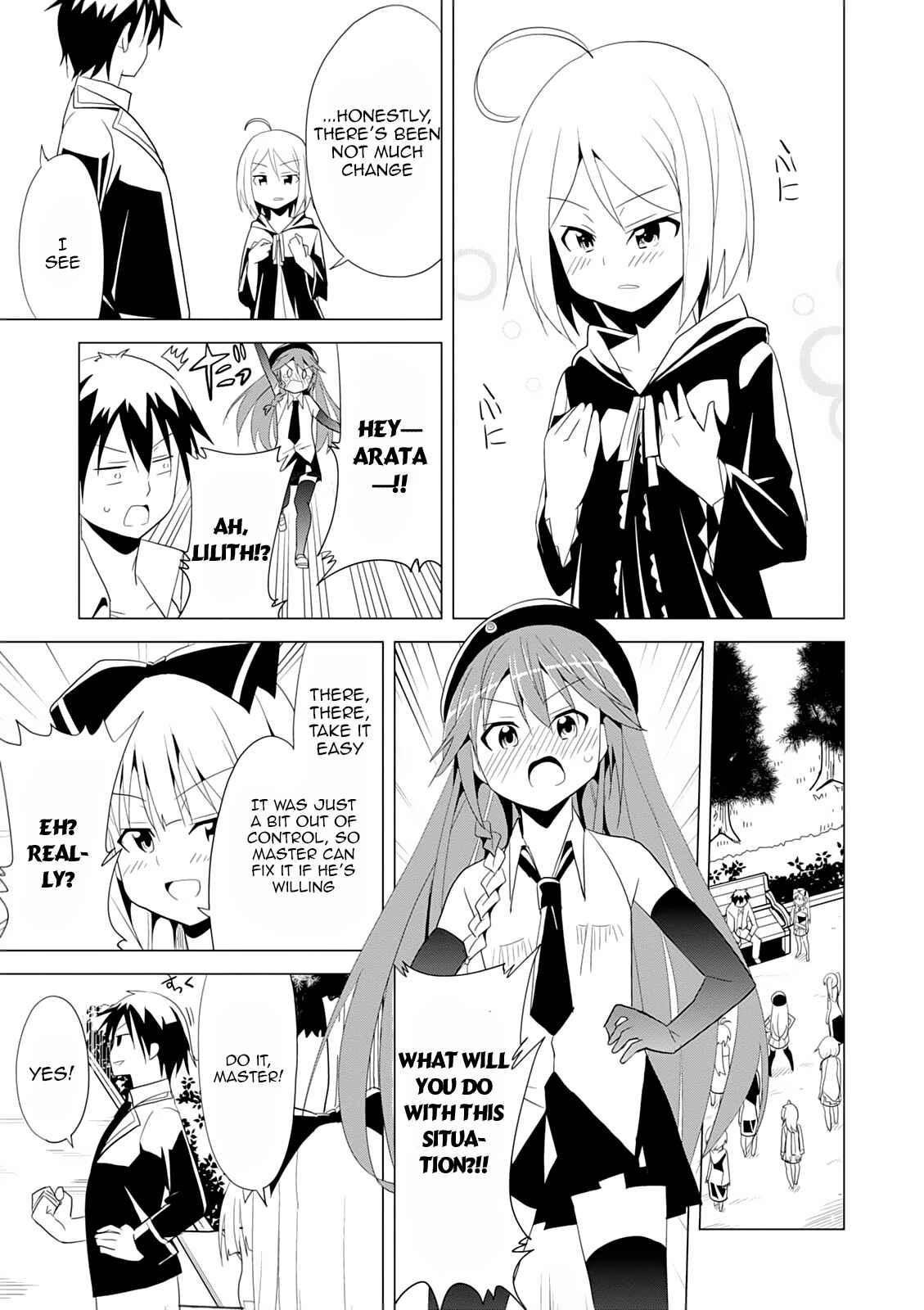 Page 8 Chapter 12 Trinity Seven - 7-nin no Mahoutsukai Comic Anthology
