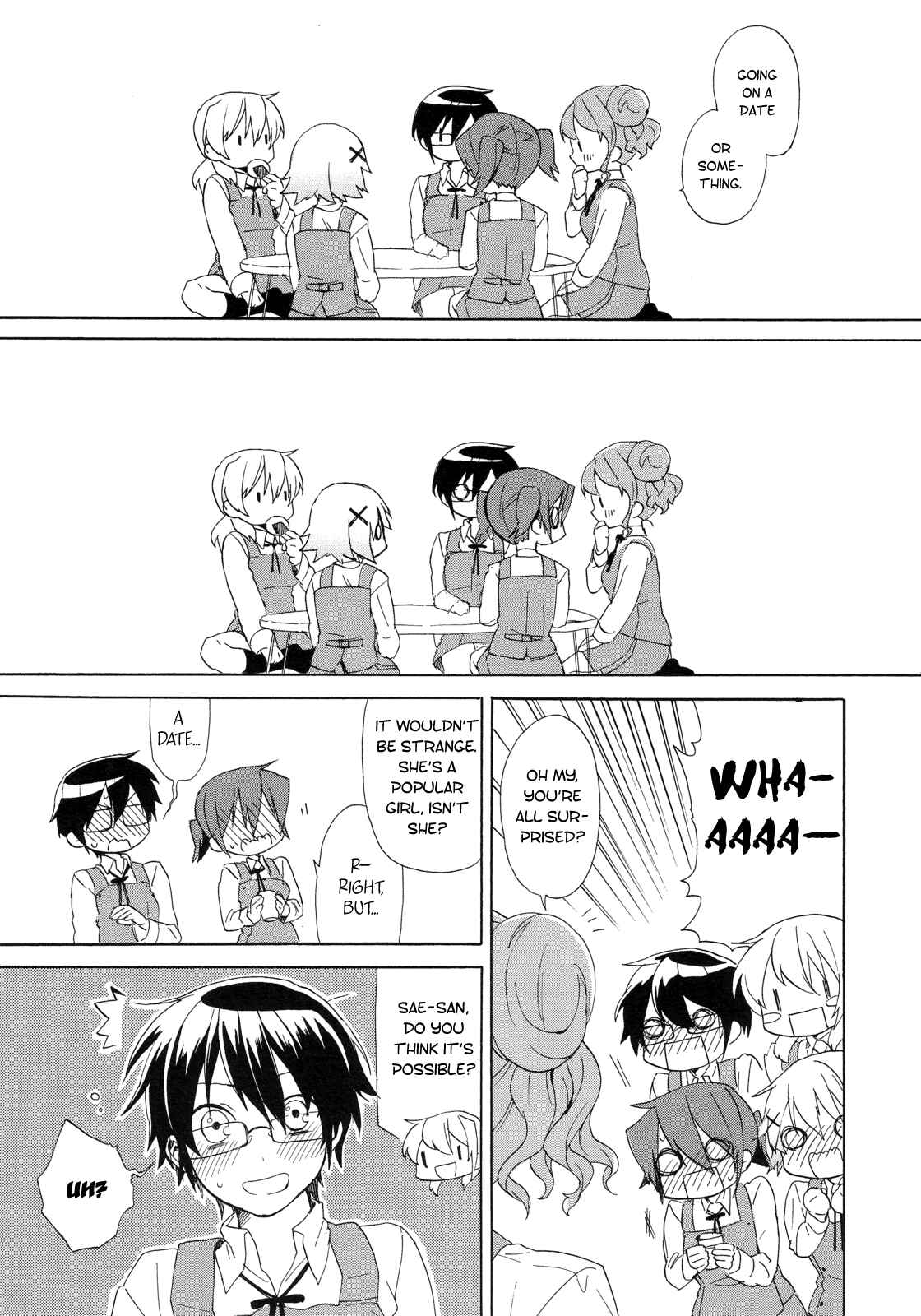 Page 3 Chapter 9 Hidamari Sketch Story Anthology Comic