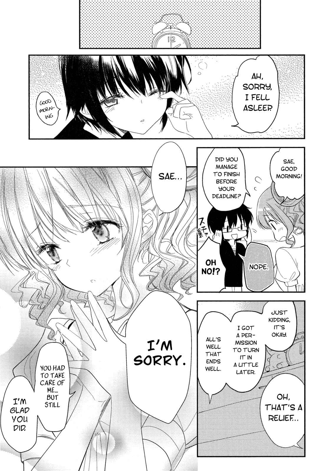 Page 9 Chapter 3 Hidamari Sketch Story Anthology Comic