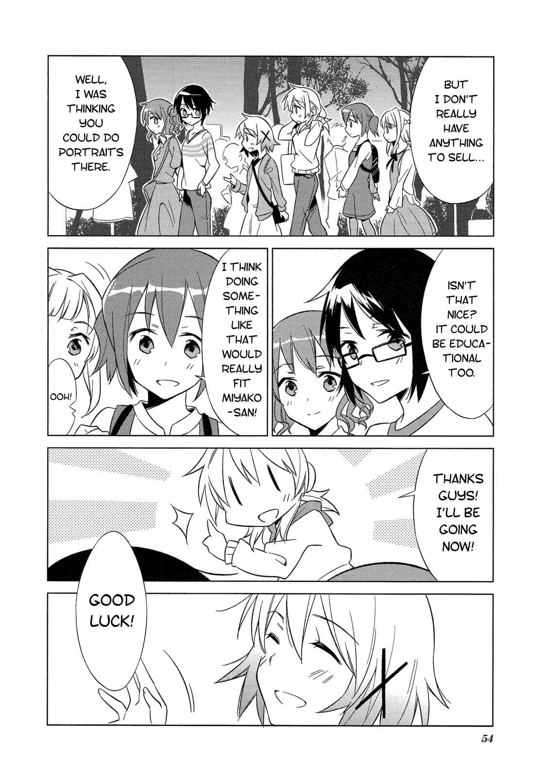 Page 4 Chapter 6 Hidamari Sketch Story Anthology Comic