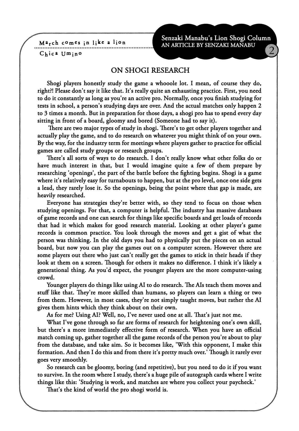 Page 11 Chapter 157 March Comes in Like a Lion