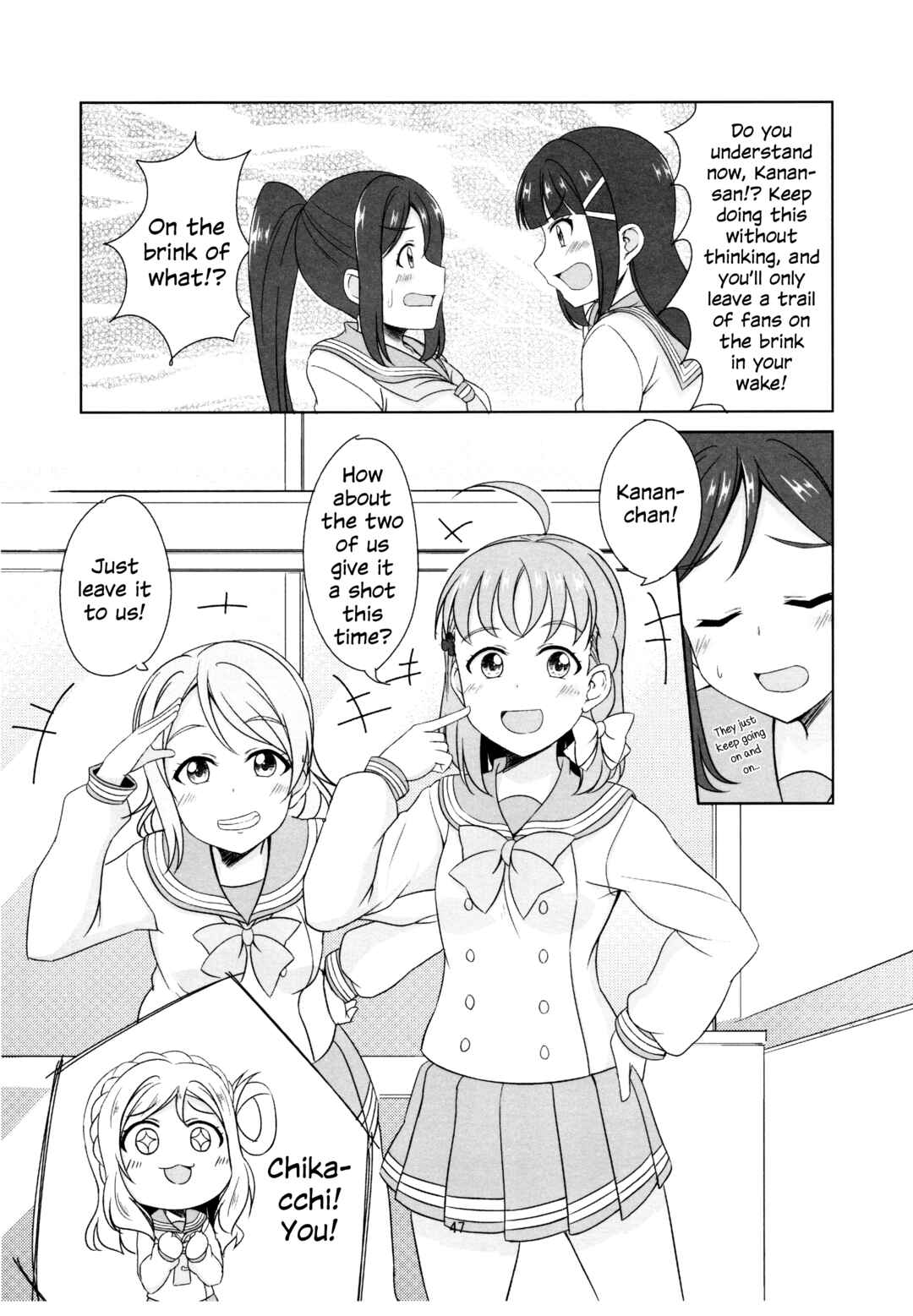 Page 12 Chapter 3 Love Live! Sunshine!! - Sunshine Fanbook Digest (Doujinshi)