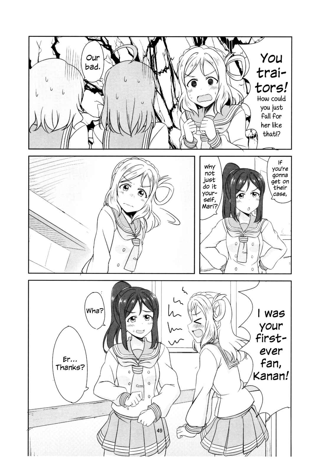 Page 14 Chapter 3 Love Live! Sunshine!! - Sunshine Fanbook Digest (Doujinshi)