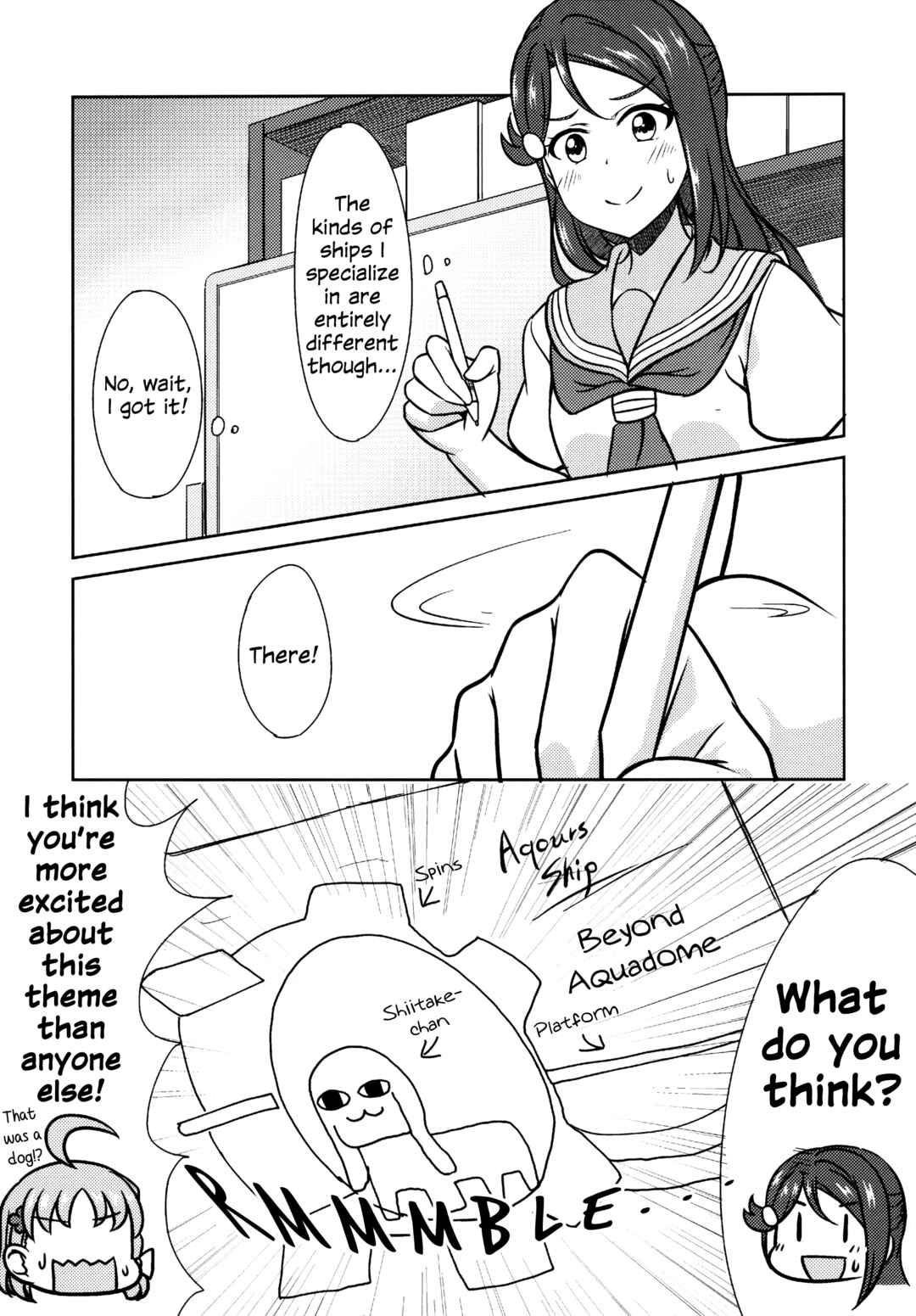 Page 9 Chapter 9 Love Live! Sunshine!! - Sunshine Fanbook Digest (Doujinshi)