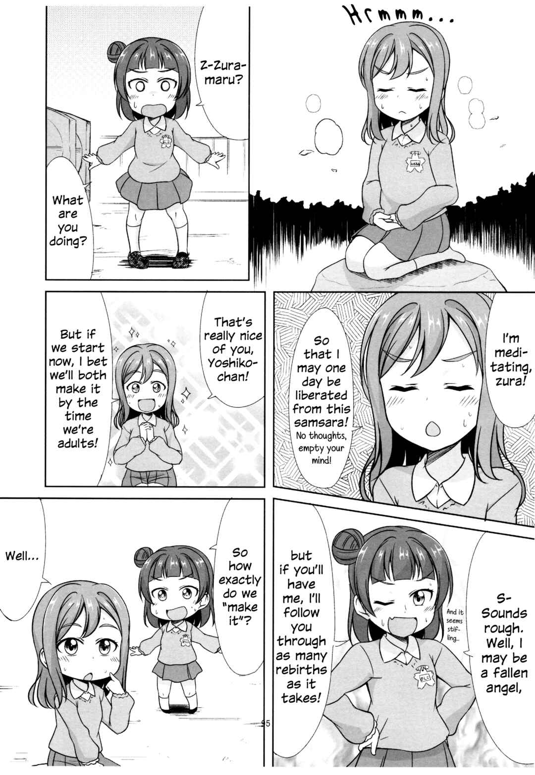 Page 12 Chapter 6 Love Live! Sunshine!! - Sunshine Fanbook Digest (Doujinshi)
