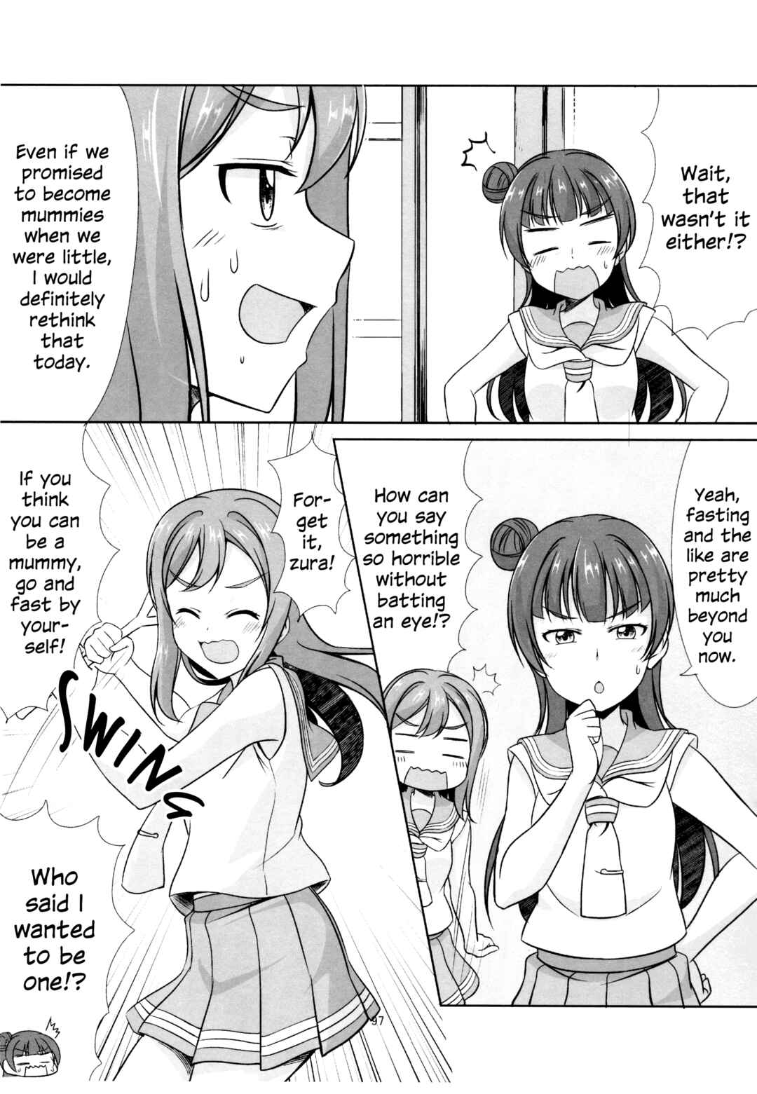 Page 14 Chapter 6 Love Live! Sunshine!! - Sunshine Fanbook Digest (Doujinshi)